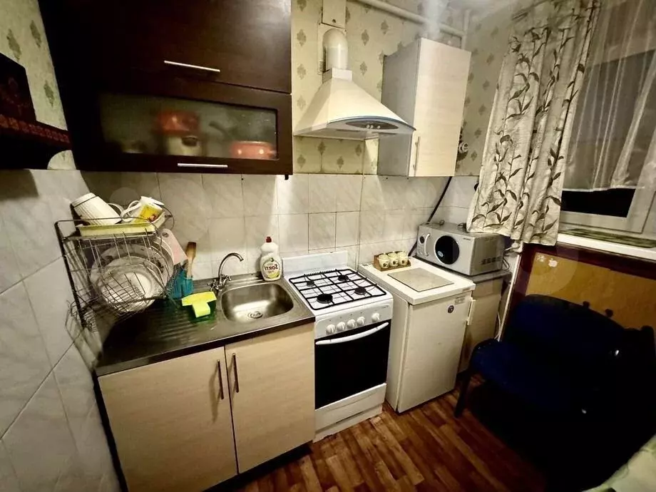 1-к. квартира, 34,4 м, 4/5 эт. - Фото 0