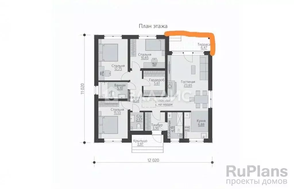 Дом в Тульская область, Тула городской округ, д. Медвенка, Ивановка кп ... - Фото 2