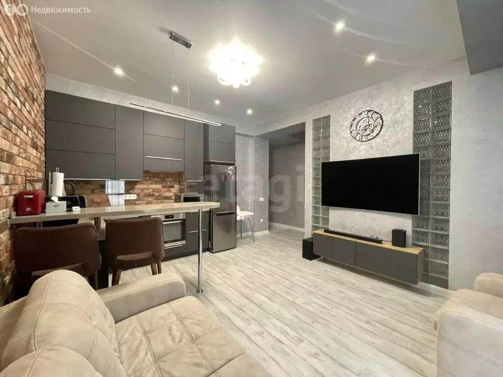Квартира-студия: Массандра, Южнобережное шоссе, 1А (45 м) - Фото 2