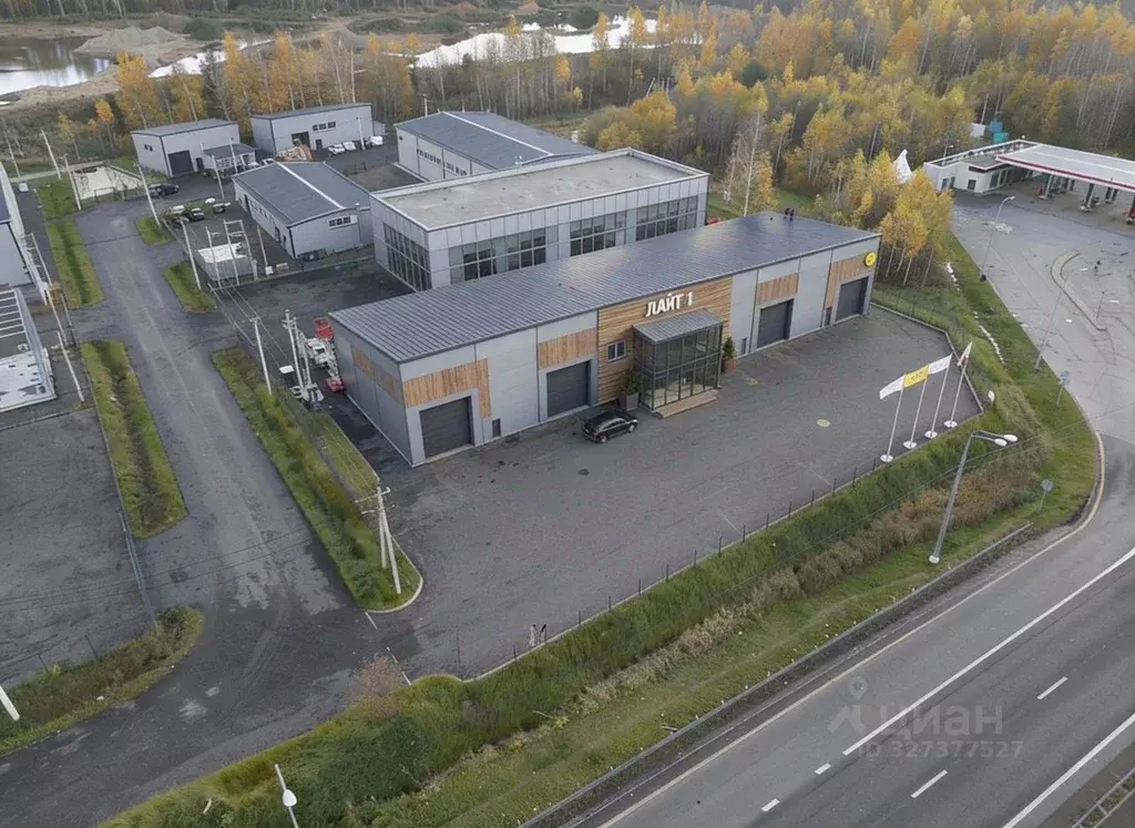 Склад в Ленинградская область, Всеволожский район, Колтушское ... - Фото 1