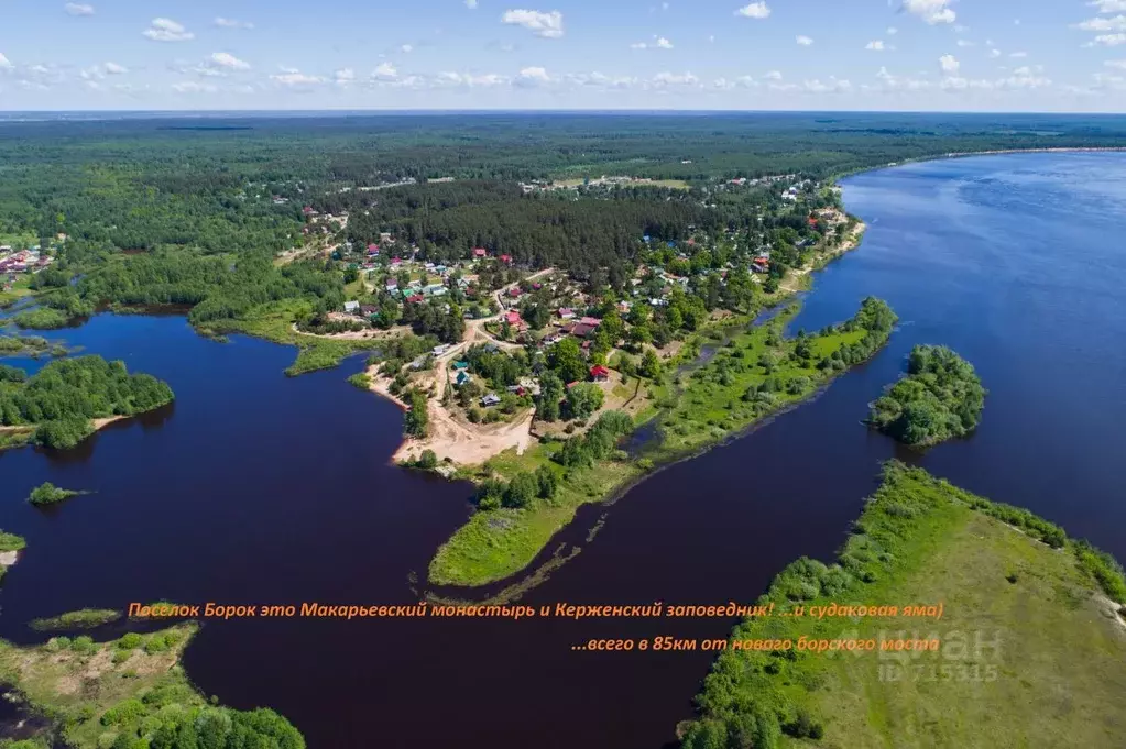 Участок в Нижегородская область, Лысковский район, с. Нижний Красный ... - Фото 0