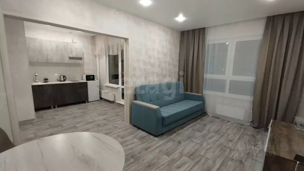 1-к кв. Новосибирская область, Новосибирск Рельефная ул., 106 (31.4 м) - Фото 1