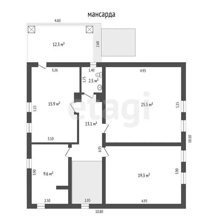 Дом в Хадыженск, Школьная улица (250.1 м) - Фото 1
