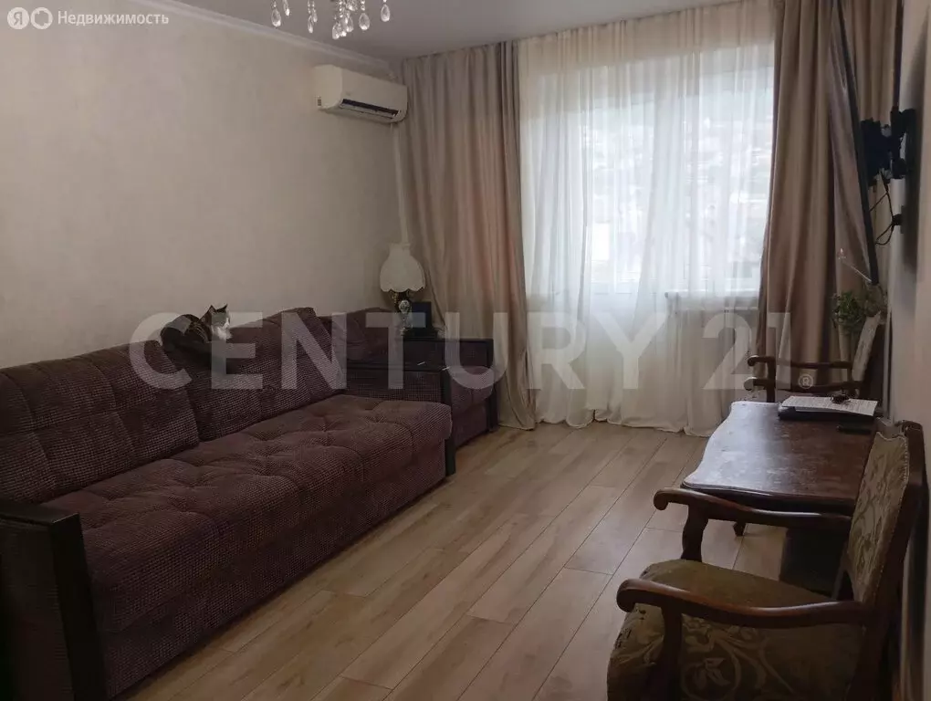 1-комнатная квартира: Махачкала, улица Абдулхакима Исмаилова, 76 (30 ... - Фото 0
