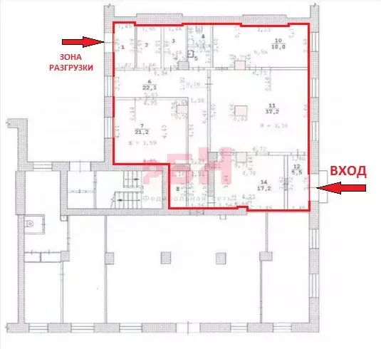 Торговая площадь в Свердловская область, Екатеринбург ул. ... - Фото 1