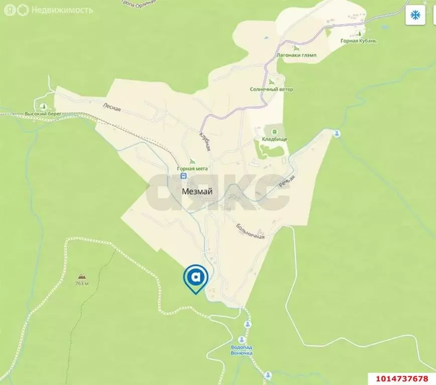 Участок в Апшеронский район, посёлок Мезмай (20 м) - Фото 2