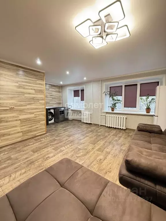 1-к кв. Татарстан, Нижнекамск ул. Юности, 1 (29.5 м) - Фото 1