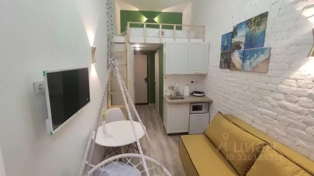 1-к кв. Санкт-Петербург ул. Рылеева, 8 (15.0 м) - Фото 1
