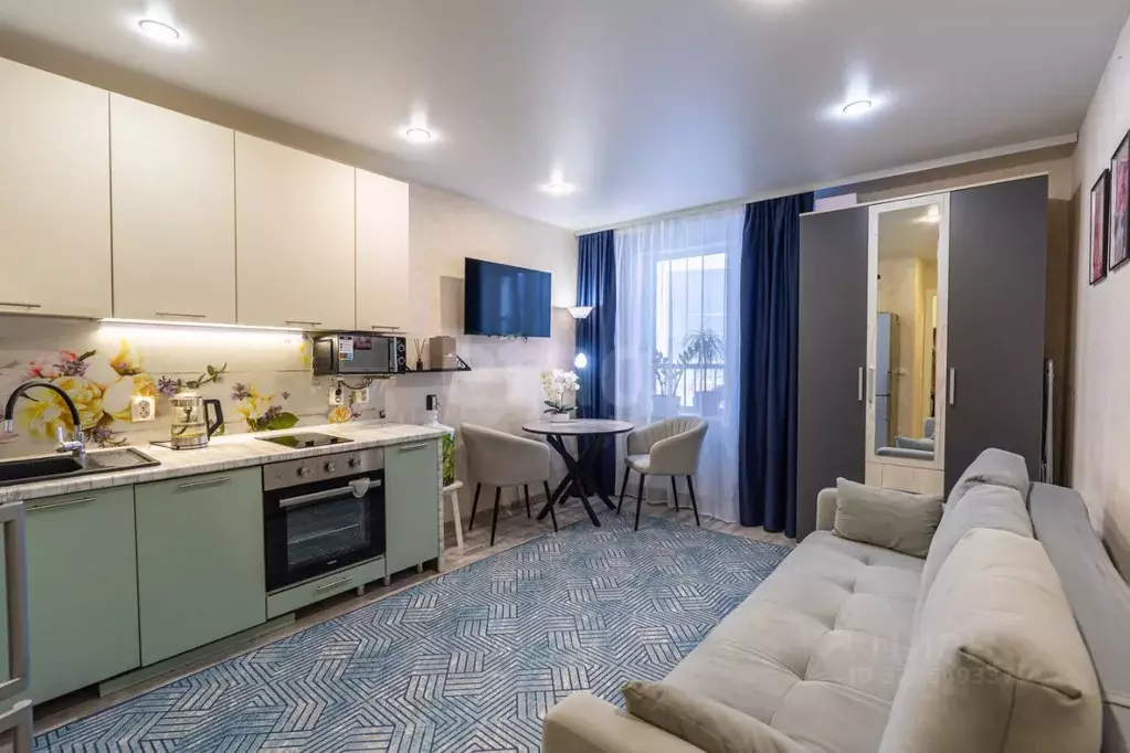 Студия Ленинградская область, Мурино Всеволожский район, ул. Шувалова, ... - Фото 1