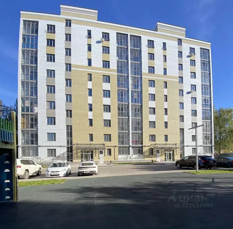 1-к кв. Тверская область, Тверь ул. Жореса, 25 (45.1 м) - Фото 0