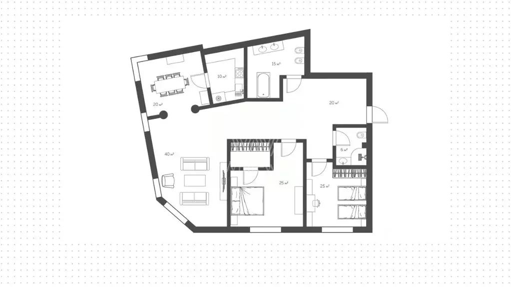 3-к кв. Москва ул. Арбат, 18С1 (160.0 м) - Фото 1