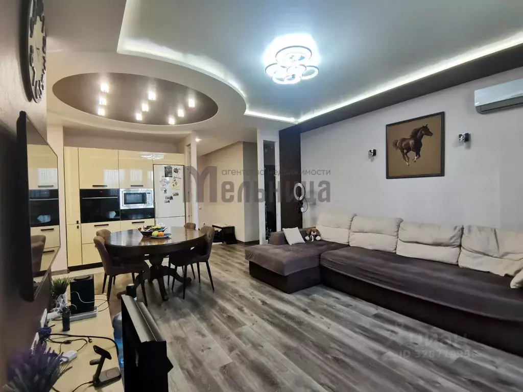 3-к кв. Волгоградская область, Волгоград Новороссийская ул., 2К (78.0 ... - Фото 1