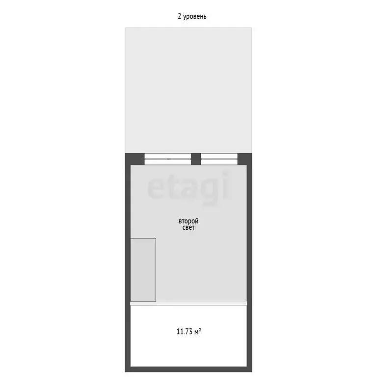 1-комнатная квартира: Тюмень, Краснооктябрьская улица, 8 (46 м) - Фото 1