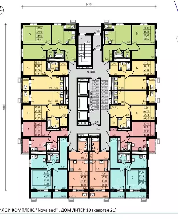 1-к кв. Башкортостан, Уфа Затон-Восточный жилрайон, Новаленд мкр,  ... - Фото 2