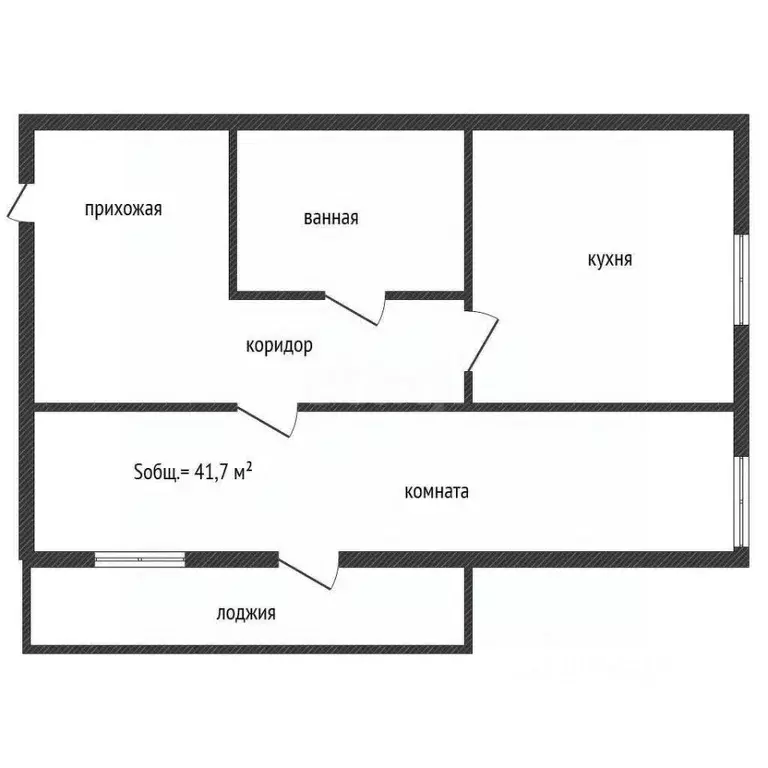 1-к кв. Брянская область, Брянский район, Снежское с/пос, пос. Путевка ... - Фото 1