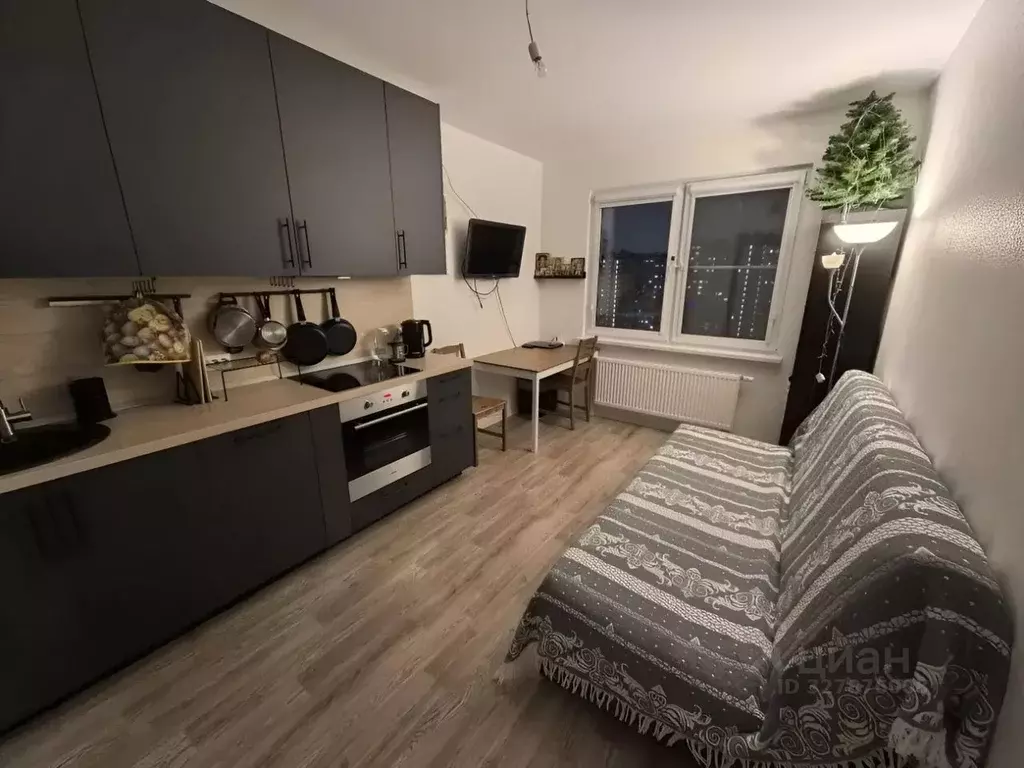 1-к кв. Санкт-Петербург дор. Муринская, 8к2 (29.7 м) - Фото 1