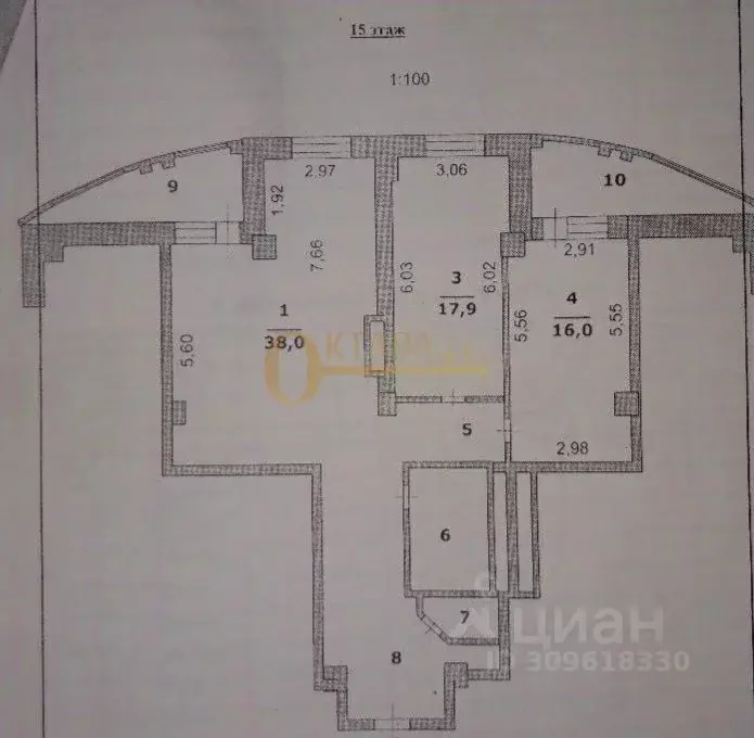 3-к кв. Белгородская область, Белгород Свято-Троицкий бул., 11 (104.3 ... - Фото 0