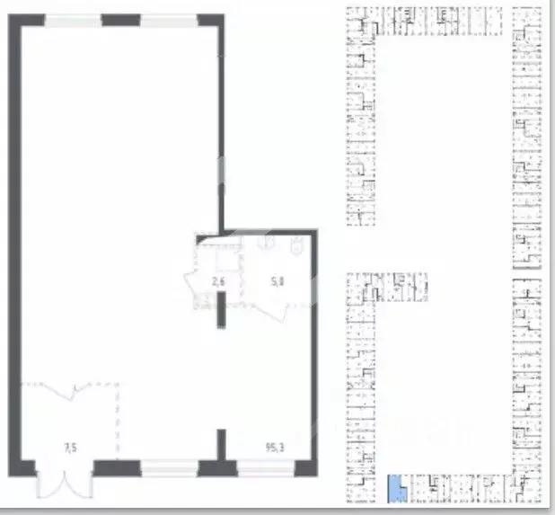 Помещение свободного назначения в Московская область, Мытищи пер. 1-й ... - Фото 2