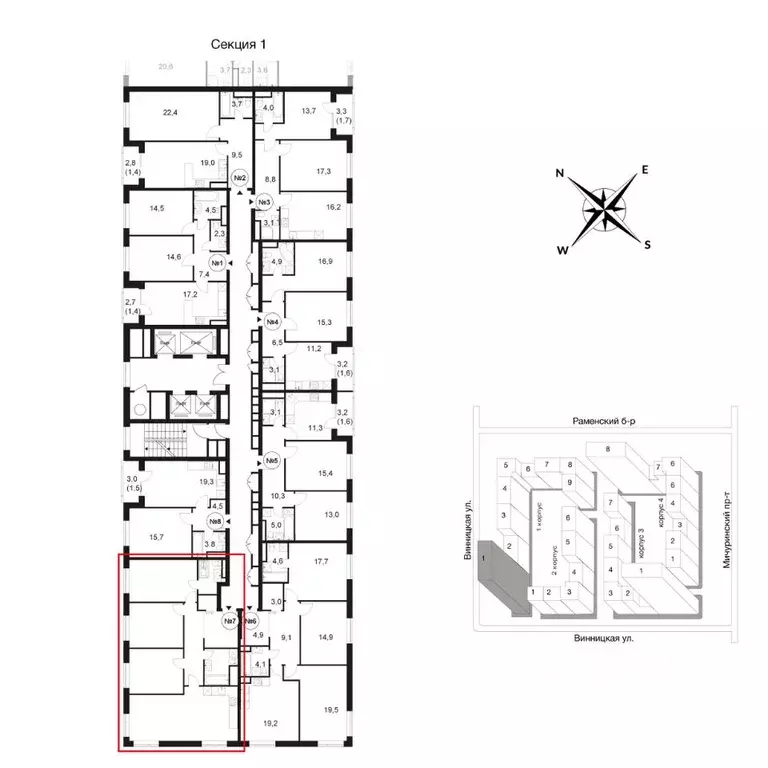 2-к кв. Москва Винницкая ул., 8к3 (93.0 м) - Фото 0