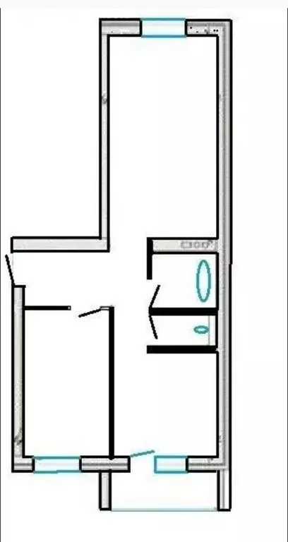 2-комнатная квартира: Новая Адыгея, Бжегокайская улица, 29/4А (54.3 м) - Фото 1