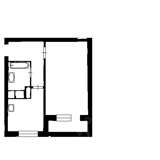 1-к кв. Санкт-Петербург Малая Бухарестская ул., 10к1 (37.8 м) - Фото 2