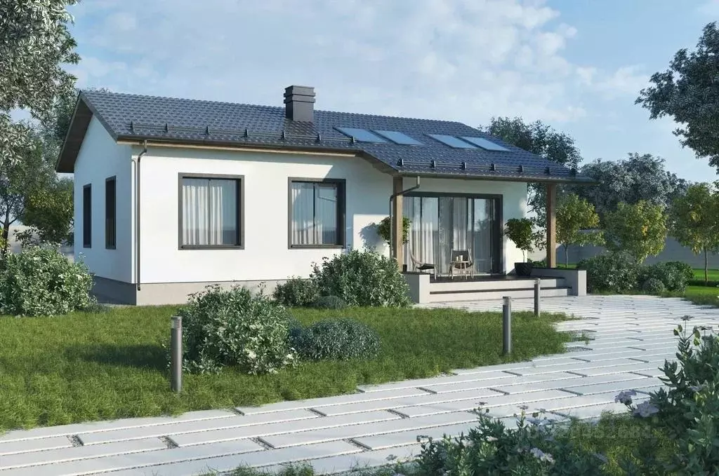 Коттедж в Башкортостан, Иглинский район, Акбердинский сельсовет, д. ... - Фото 1