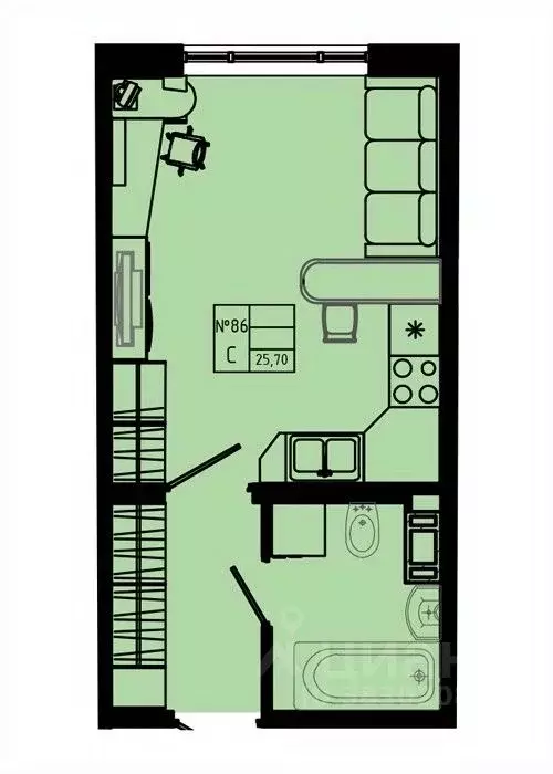 Студия Ленинградская область, Коммунар г. Гатчинский муниципальный ... - Фото 1