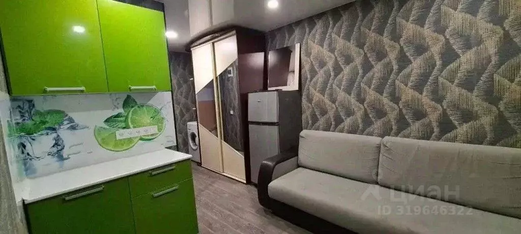 1-к кв. Приморский край, Владивосток ул. Адмирала Кузнецова, 52Б (15.0 ... - Фото 1