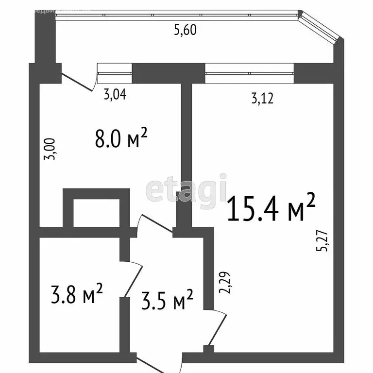 1-комнатная квартира: Ульяновск, улица Минаева, 3 (31.5 м) - Фото 0