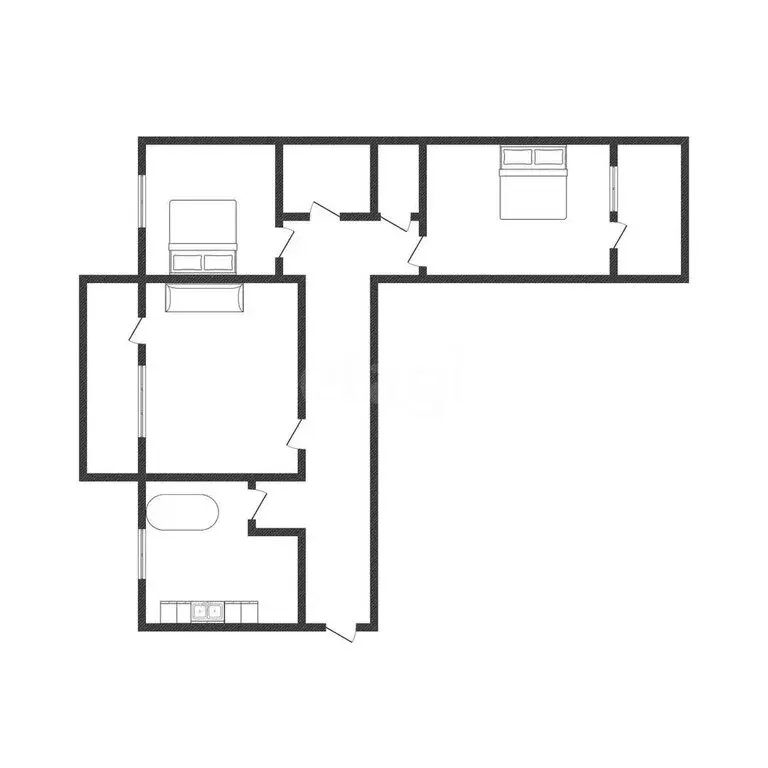 3-комнатная квартира: Краснодар, Весенняя улица, 21 (63.3 м) - Фото 0