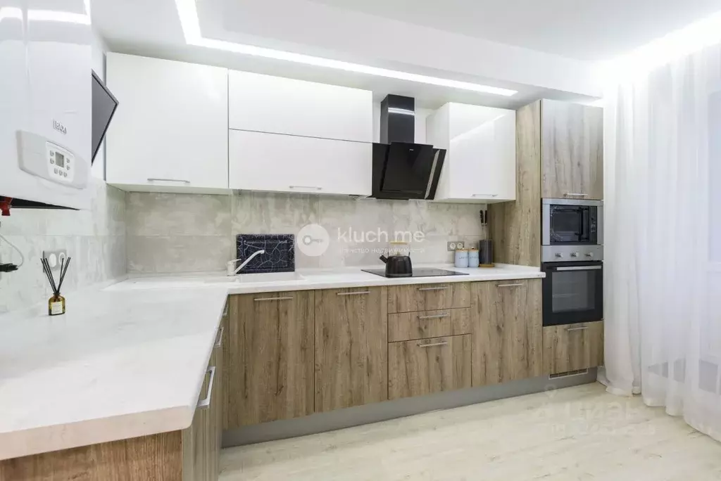 1-к кв. Татарстан, Казань ул. 2-я Старо-Аракчинская, 41В (44.4 м) - Фото 1