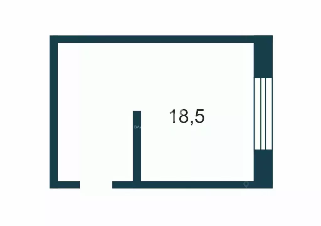Комната Новосибирская область, Бердск Боровая ул., 94 (18.5 м) - Фото 2