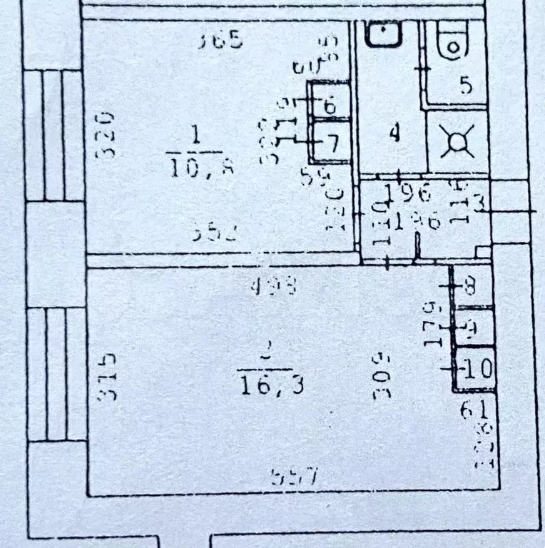 1-к. квартира, 35 м, 5/9 эт. - Фото 0