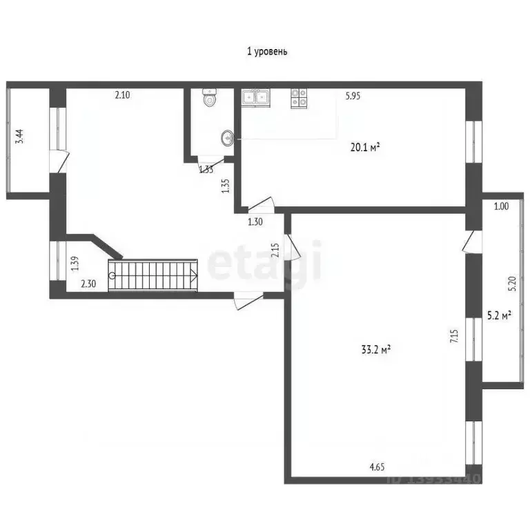 4-к кв. Свердловская область, Талицкий городской округ, пос. Троицкий ... - Фото 2