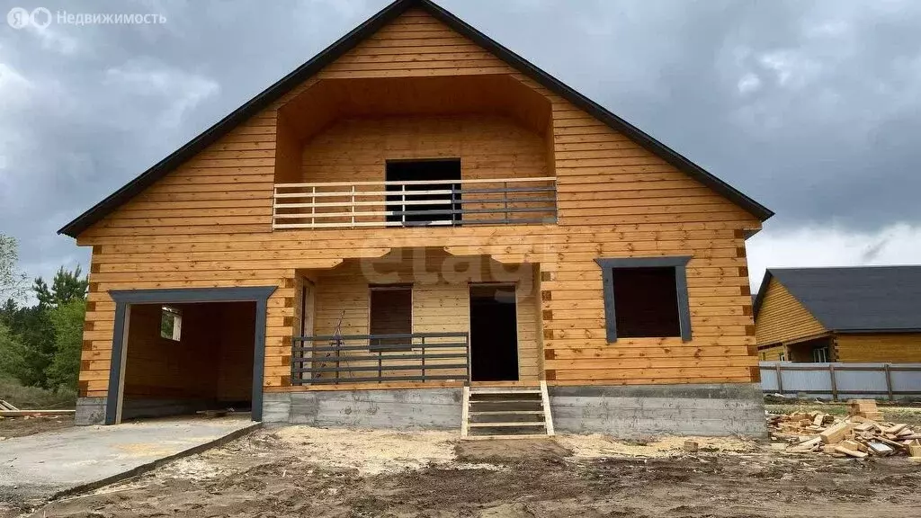 Дом в село Нижний Саянтуй, ДНТ Багульник, 2-й квартал (225 м) - Фото 0