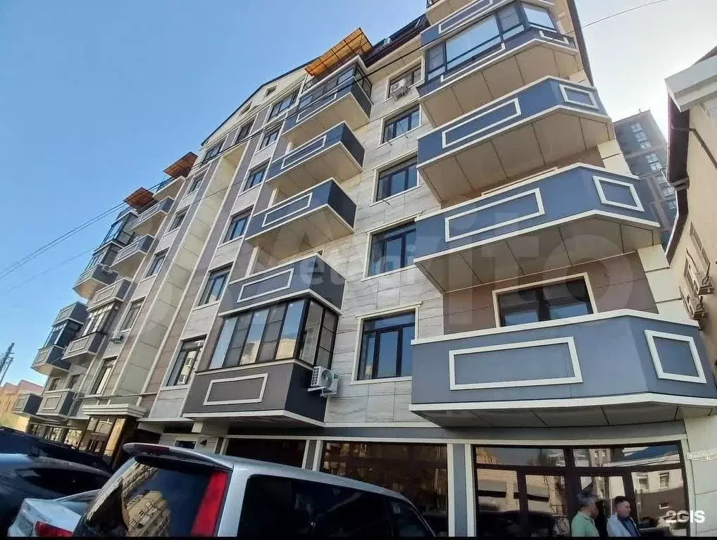2-к. квартира, 69,5 м, 2/6 эт. - Фото 1