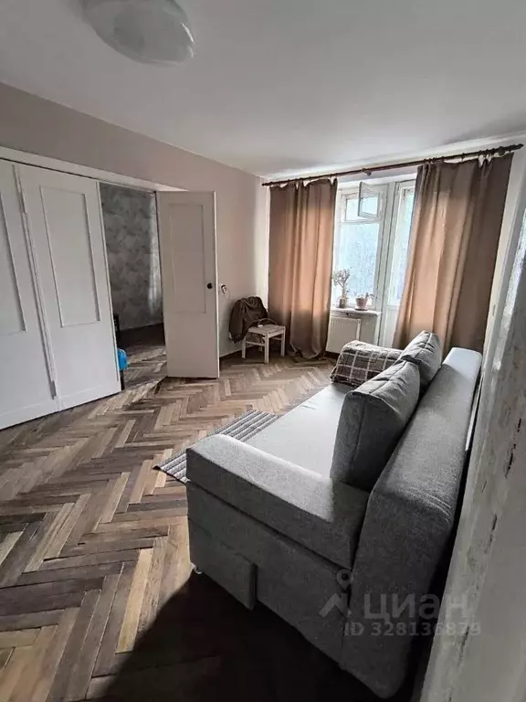 2-к кв. Санкт-Петербург Ушаковская наб., 9к2 (42.9 м) - Фото 1