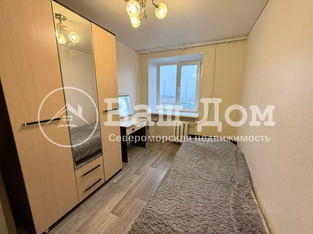 2-к кв. Мурманская область, Североморск ул. Душенова, 16 (44.0 м) - Фото 2