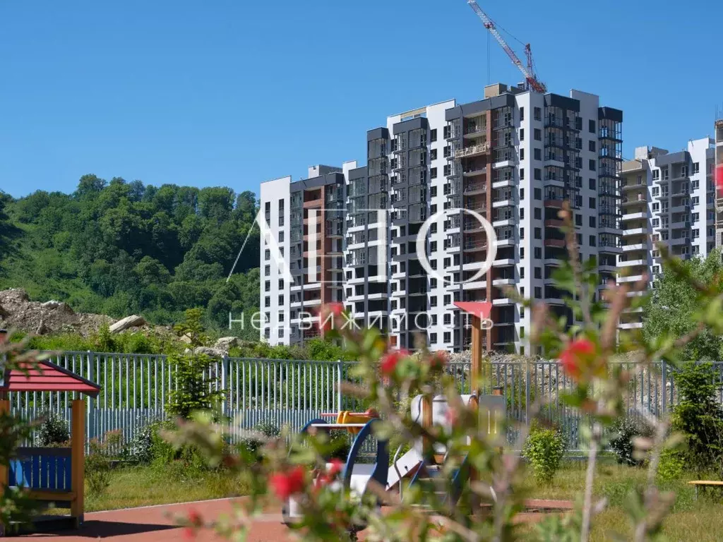 Студия Краснодарский край, Сочи ул. Искры, 66/10 (21.0 м) - Фото 1