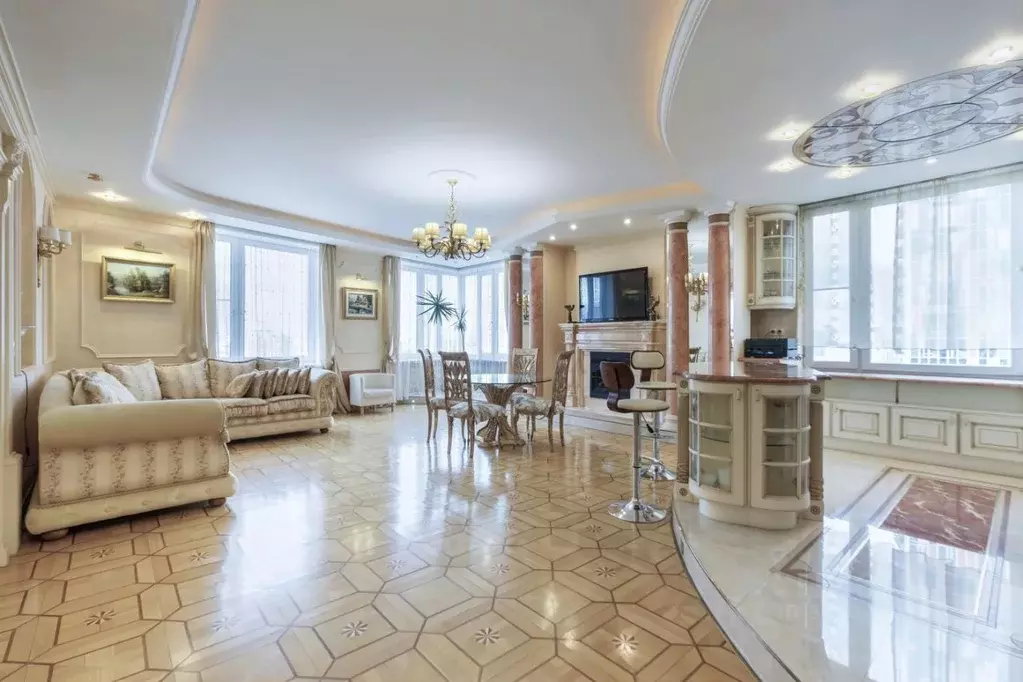 3-к кв. Москва ул. Шаболовка, 23к2 (135.0 м) - Фото 1