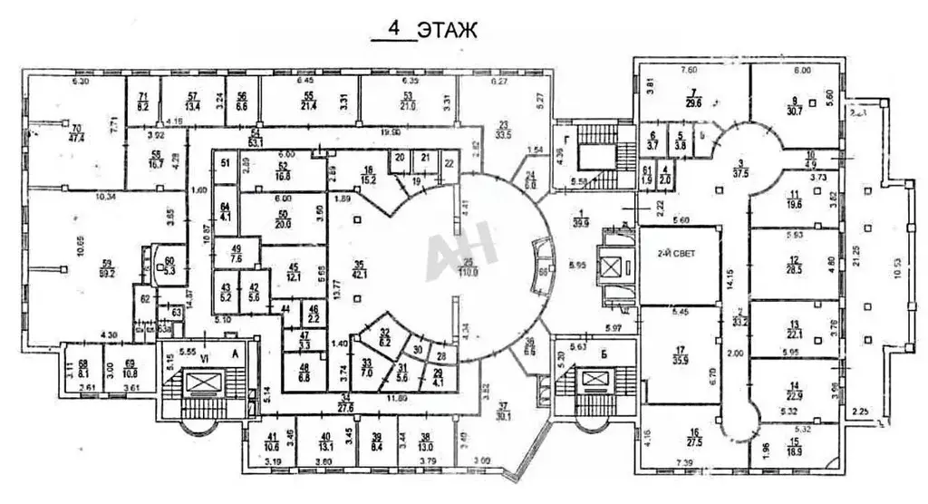 Офис в Москва Каланчевская ул., 13 (1421 м) - Фото 2
