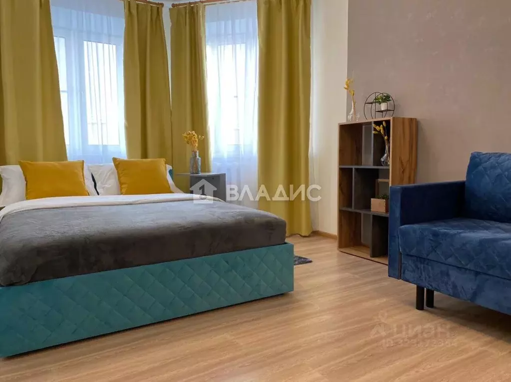 1-к кв. Владимирская область, Владимир ул. Мира, 2В (42.0 м) - Фото 1