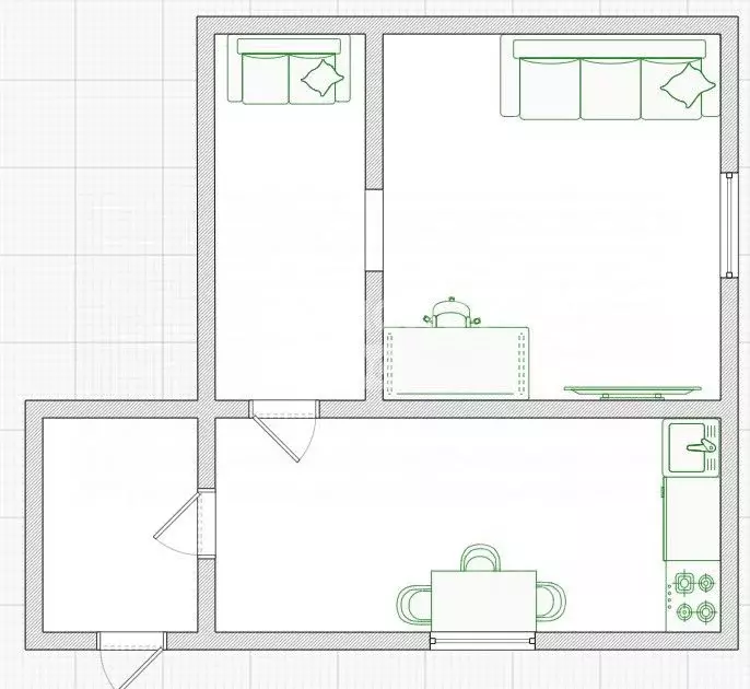 Дом в Омская область, Омск СНТ Ромашка ТСН, аллея Главная (28 м) - Фото 2