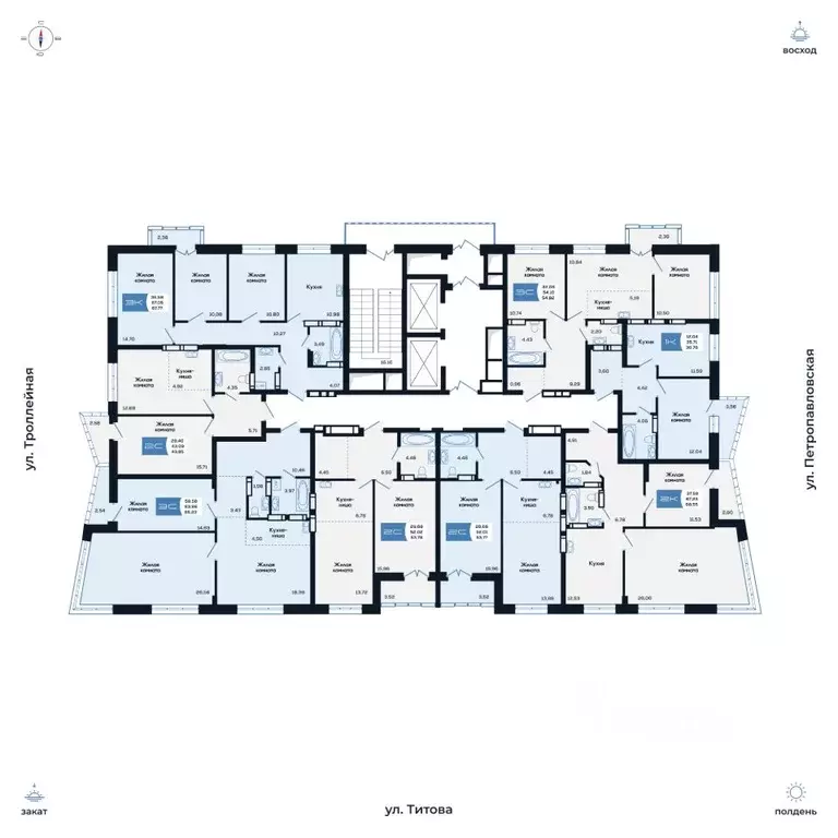 1-к кв. Новосибирская область, Новосибирск ул. Титова, 48 (36.87 м) - Фото 2
