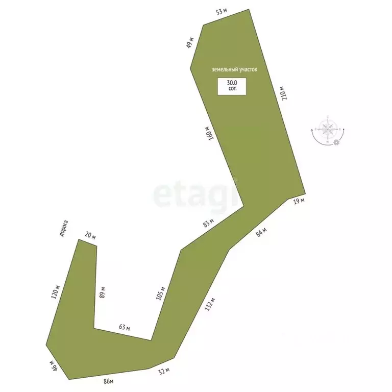 Участок в Хабаровский край, Хабаровский район, Тополевское с/пос, с. ... - Фото 2