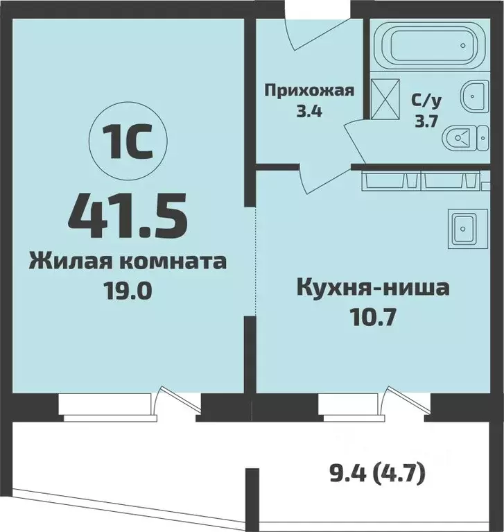 1-к кв. Новосибирская область, Новосибирский район, Станционный ... - Фото 1