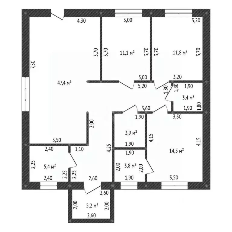 Дом в Башкортостан, Иглинский район, Акбердинский сельсовет, д. ... - Фото 2