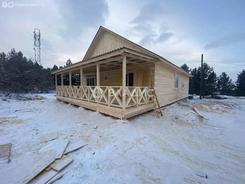 Дом в село Нижний Саянтуй, ДНТ Багульник, 3-й квартал (272.1 м) - Фото 0