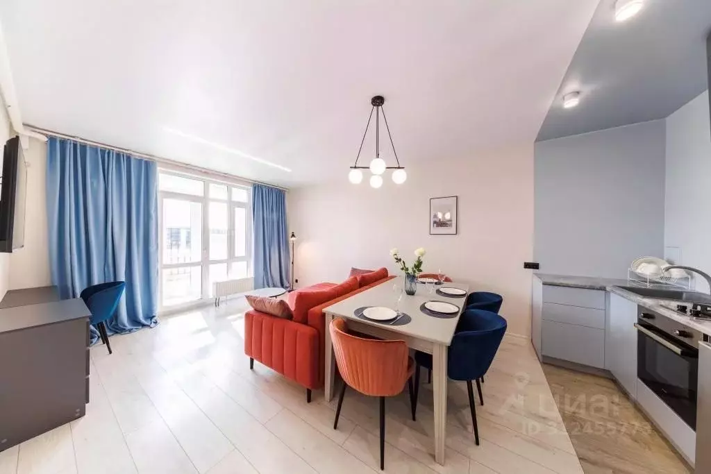 1-к кв. Тульская область, Тула ул. Карпова, 98к1 (46.0 м) - Фото 0