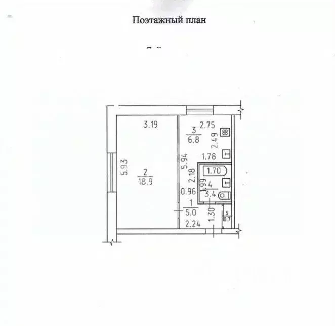 1-к кв. Удмуртия, Ижевск Казанская ул., 150 (35.0 м) - Фото 1